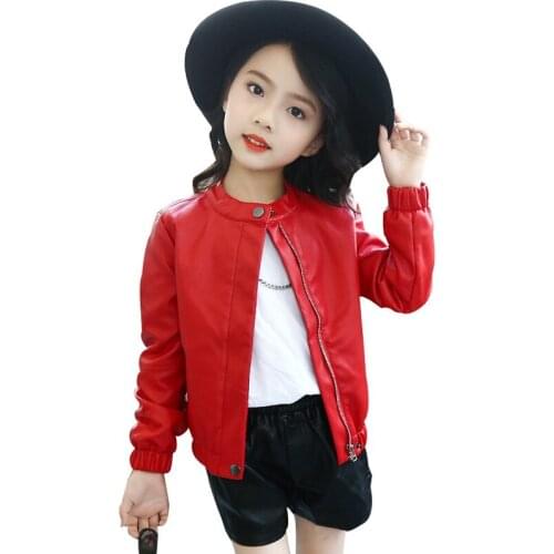 SABSTER Leather Jackets For Girls