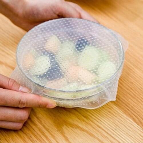 Silicone Wrap Seal Vacuum Food Wrap Multifunctional Food Fresh Kitchen Tools