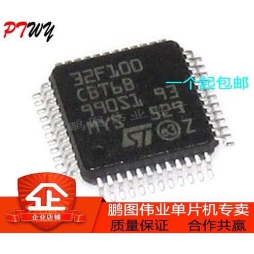 STM32F100CBT6B ARM 32-bit MCU chip LQFP48