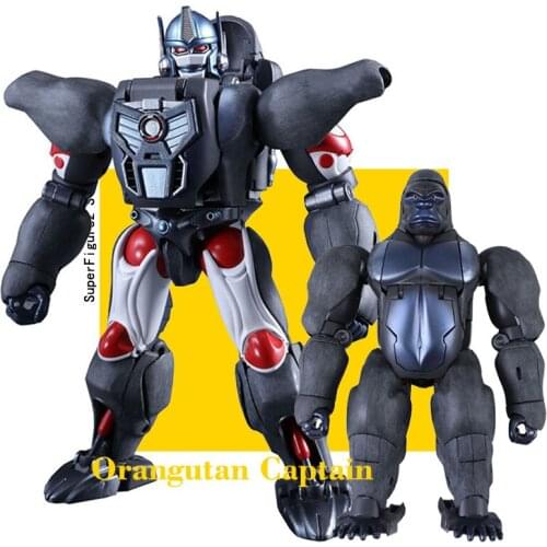 Transformation Genuine TKR BW Beast War MP32 MP-32 Orangutan Captain Autobot CAR Metal Part Action Figure Deformation Robot Toy