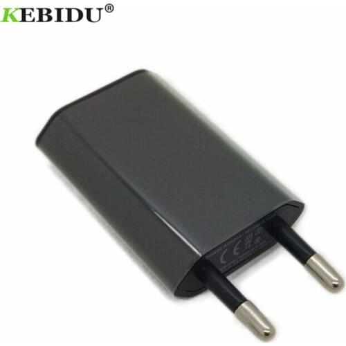 Kebidu EU/US Plug 5V AC Wall USB Charger For Apple iPhone 5 5S 5C 6 6S 7 For iPhone USB Home Travel Power Adapter USB Charger