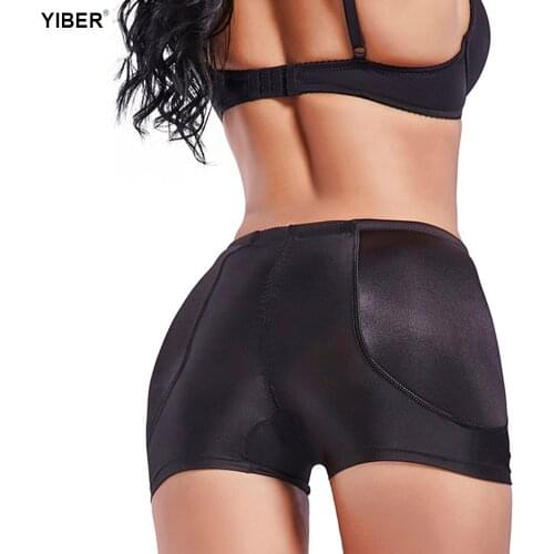 Women Tummy Control Shaper Butt Lifter Enhancer Padded Underwear Body Shaper Seamless Plus Size Buttock Underwear Tummy Panties