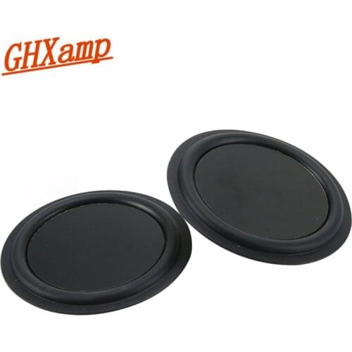 GHXAPM 3.5 inch 85MM Bass Radiator Vibration Plate DIY Bass Passive Auxiliary For Speaker Low Frequency DIY 2PCS