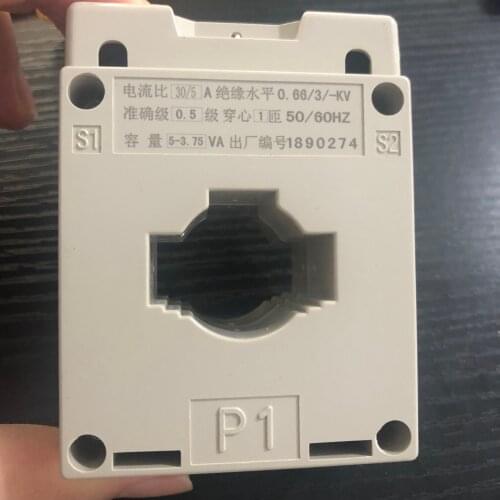0.66KV 5/3.75VA 50/60Hz 30/5 Ratio CT Current Transformer BH-0.66CT