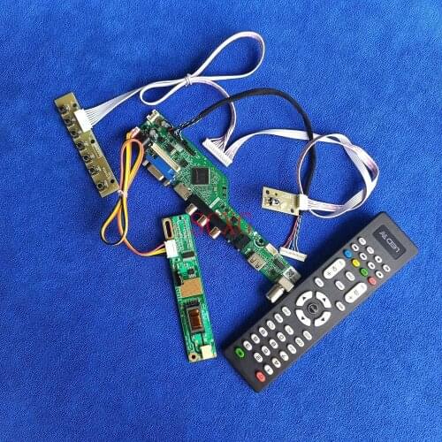 1CCFL Fit N121I9/N121IA/QD12TL01/QD12TL02 LVDS 20 Pin HDMI-compatible USB VGA Analog signal KitLCD matrix driver board 1280*800