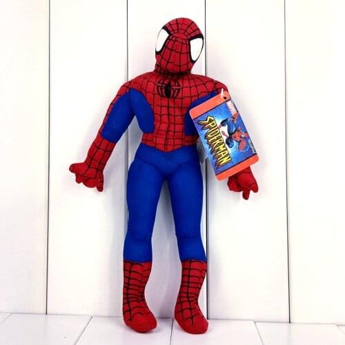 30cm Superhero Spider-Man Plush Toy Spiderman Peter Parker Amazing Spider Man Stuffed Dolls With Tag