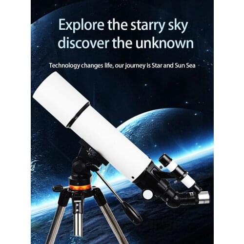Astronomic Tripod Zooming Monocular Professional Telescope Night Vision Refraction Deep Space Moon Observation Scope Outdoor