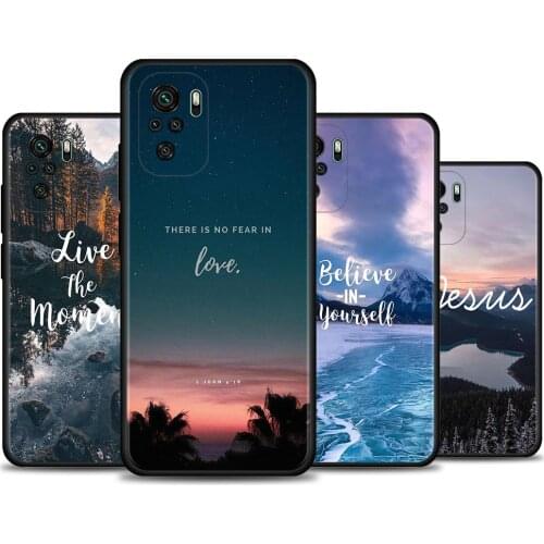 Case For Redmi Note 10 Pro Max 9 9T 9S 8 8T 7 Cover TPU Fundas For Redmi K40 Pro Plus 9 9A 9C Shell Travel Mountain Sea Beach
