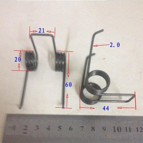 Double Torsion Spring Diameter 2.0 outer D 20MM 3 rings torque tension springs X10