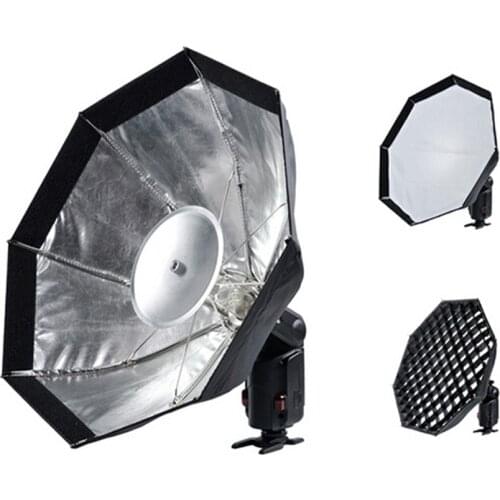 Godox AD-S7 Multifunctional Soft Box Octagonal Honeycomb Grid Umbrella Softbox for WITSTRO Flash Speedlite AD180/AD360