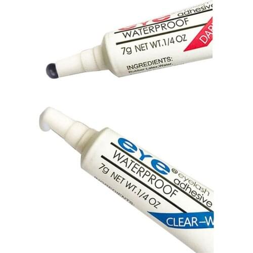 LEHUAMAO Eyelash Glue 7ML Lash Glue Clear Black Lashes Glues Mink Eyelashes Glues False Eyelashes Makeup Adhesive for eyelash