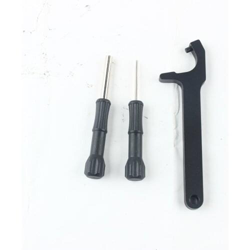 3 Pcs/Set Glock Magazine Tool Kit Front Sight Tool + Mag Plate Removal Disassembly Tool + Pin Punch Tool for Glock 19 26 27 43