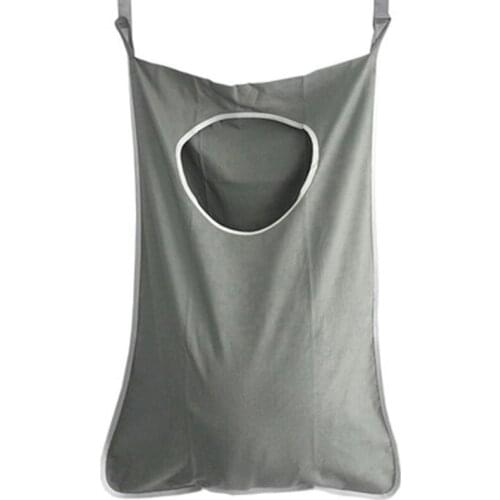 Door Hanging Laundry Bags For Dirty Clothes Washing Machines Wall Mounted Bathroom Storage Bag Hanging Laundry Hamper With Hooks