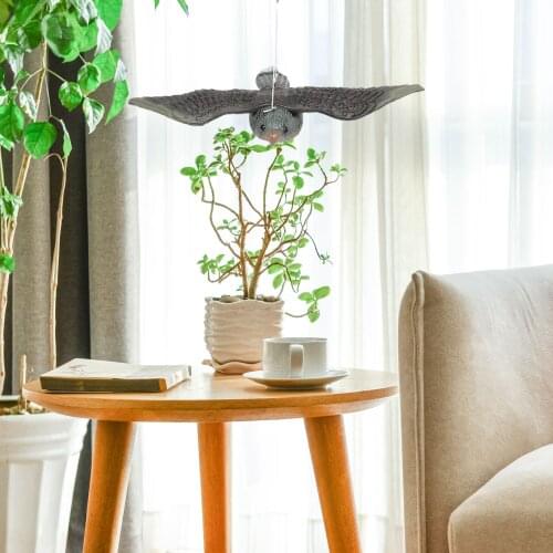 New Flying Falcon Cat Bird Scare Protect Fish Garden Decoy Humane Bird Deterrent Eagle Ornaments Simulation Birds Decoration