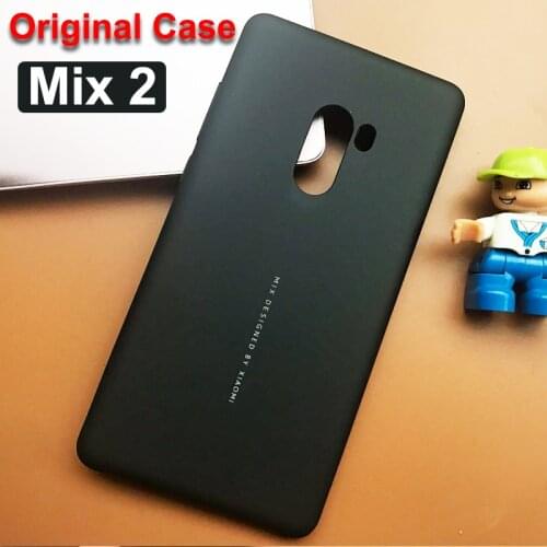 Original Case For Xiaomi mi Mix 2 Case PC Hard Phone Case Official Black Color Covers For Xiaomi mi Mix2 mix 2 Cover Shell