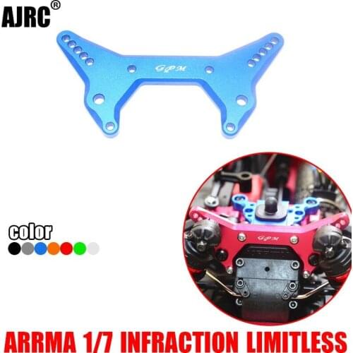 ARRMA 1/7 LIMITLESS ALLROAD INFACTION ARA109001 aluminum alloy front shock absorber plate-front shock absorber bracket ARA320513