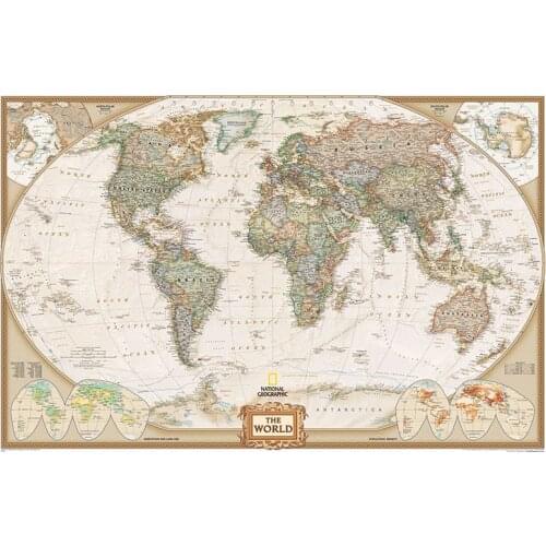 Full Square Diamond 5D DIY Diamond Painting "World map" Embroidery Cross Stitch Rhinestone Mosaic Painting Decor Gift HL550