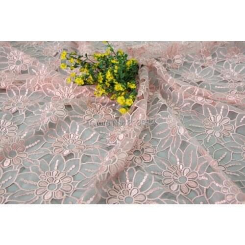 POp100-56 textile multi Yan color Eugen glass yarn yarn fashion embroidery fabric embroidery chosen polyester tulle organza yarn