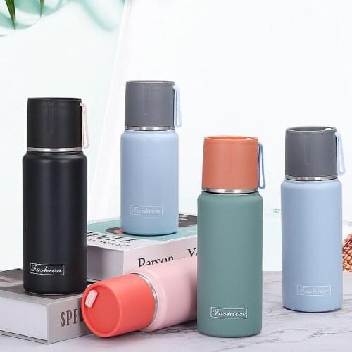 Portable Water Bottle Double 304 Stainless Steel Vacuum Flasks Thermos Mug Sports Travel Bottles Large Capacity Thermal Cup