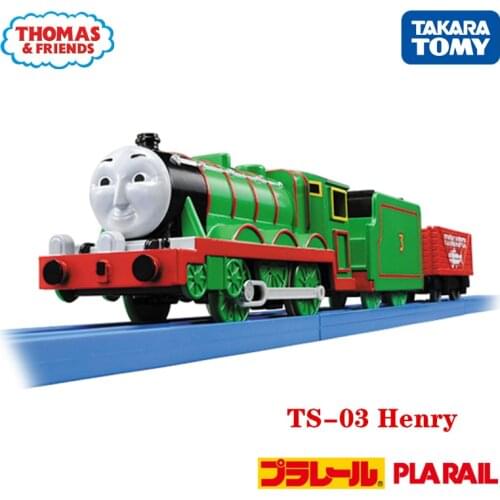 Takara Tomy Pla Rail Plarail Train & Friends TS-03 Henry Japan Railway Train Motorized Electric Locomotive Model Toy