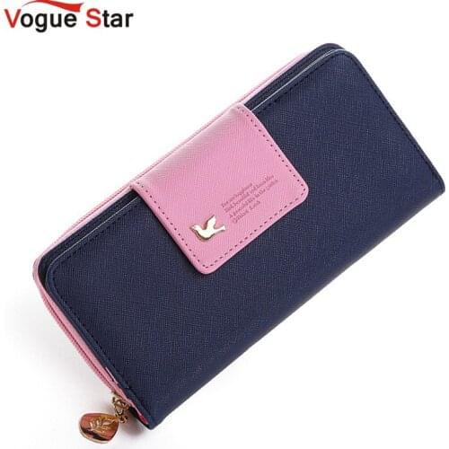 Vogue Star 2020 Women Brand Wallets Famous Designer PU Leather Purses Multi Colors Women Wallets Hot selling YK40-21