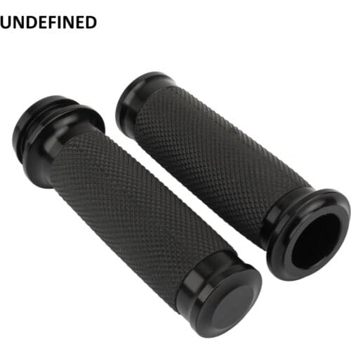 1 Inch Motorcycle Hand Grip Electronic Throttle Rubber Handlebar Grips CNC For Harley Touring Road King Dyna FXDLS Softail Trike
