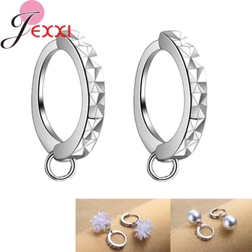 20 pcs DIY Jewelry Findings Accessory 925 Sterling Silver Bass Lever Back Clips Ear Hooks Earrings Findings For Components