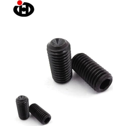 JINGHONG M2.5*2-16 BLACK Grade 12.9 Hexagon Socket Set Screws