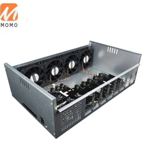 2021 Miner Case Rig 8 GPU Cards Mining Machine Computer Case 8 GPU Rack Mountable Server Case