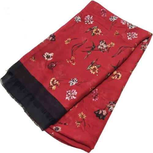2021 Fashion Women Floral Printed Cotton Scarf Printed Scarf 10pcs/lot