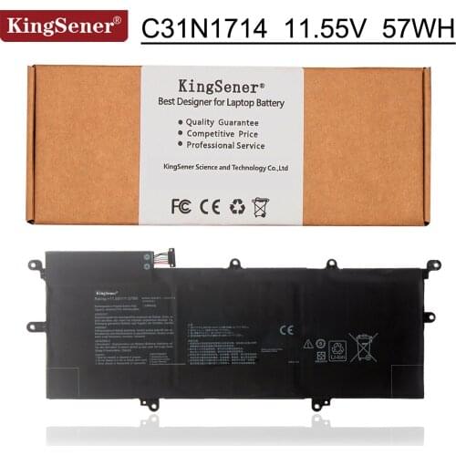 KingSener C31N1714 Battery for ASUS ZenBook Flip 14 UX461UA UX461UN UX461FA UX461FN 2-in-1 UX461UA-E1072T E1022T E1091T C31PQCH