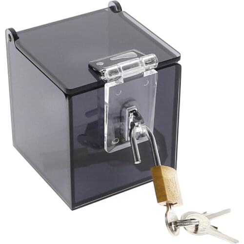 BDSM Adult Game Chastity Cage key holder Lock Key Storage Stop masturbation Box Self Locking Self-regulation keyholder Sex toys