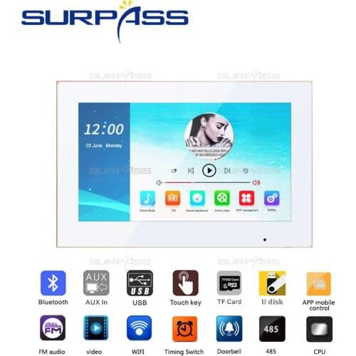 Home Theater WiFi Touch Screen Multimedia HiFi Mini Audio WIFI Bluetooth Wall Amplifier Stereo Sound Music center Player system