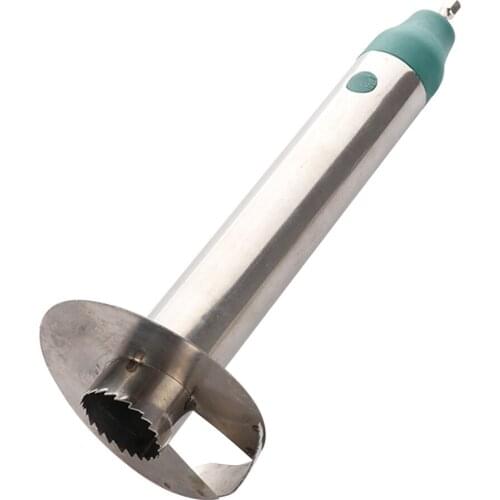 Stainless Steel Electric Pineapple Core Drill Remover Tool Multifunctional Knife Cutter Accessorise for Electric screwdriver