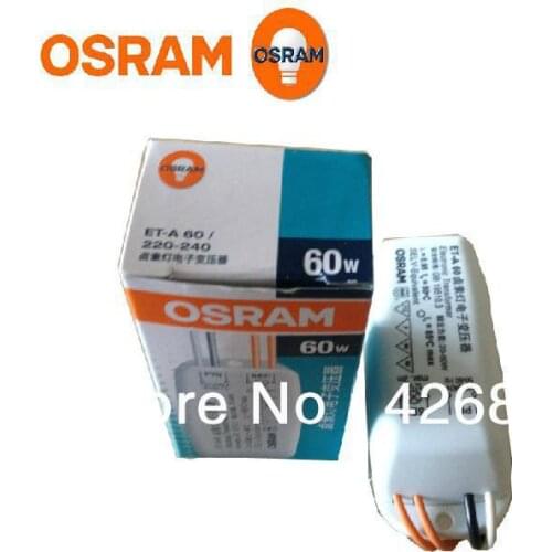 ET-A 60/220-240 electronic transformer 20-60W,220V-240V 60W ECG,12V 20W-50W capsule MR11 MR16 halogen lamp LED bulb driver