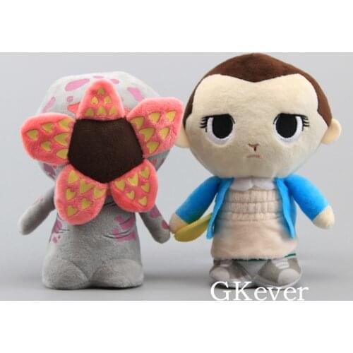 NEW Stranger Things Eleven with Eggo Demogorgon Plush Toy 18cm 7'' Soft Stuffed Dolls Children Xmas Gift