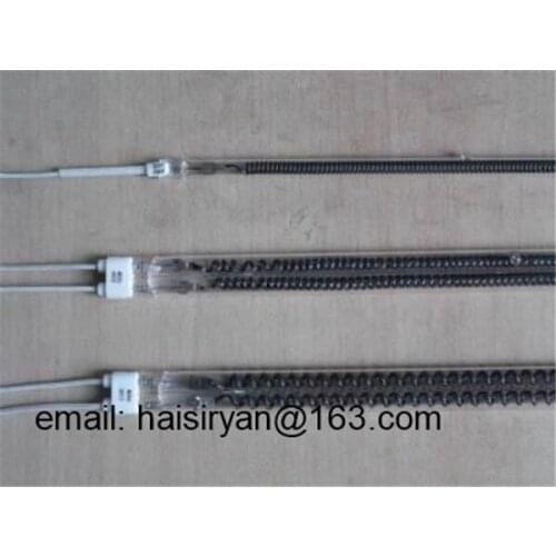 Gold Coating Quartz Tube Infrared Heater Lamps 1000W for Printing Oven