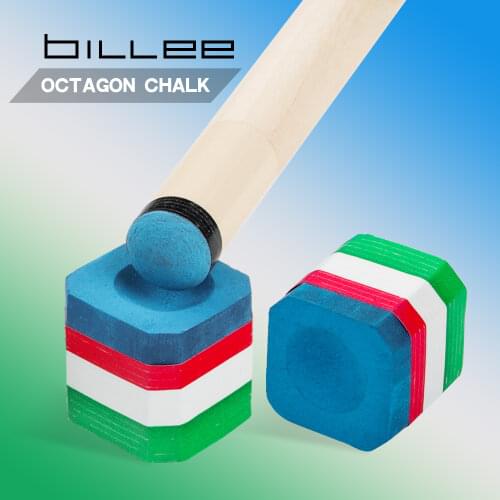 BILLEE Snooker Chalk Billiard Chalks Blue Powdery Chalk Professional Chalk Easy To Powder Smooth For Black 8 Billiard Accessory