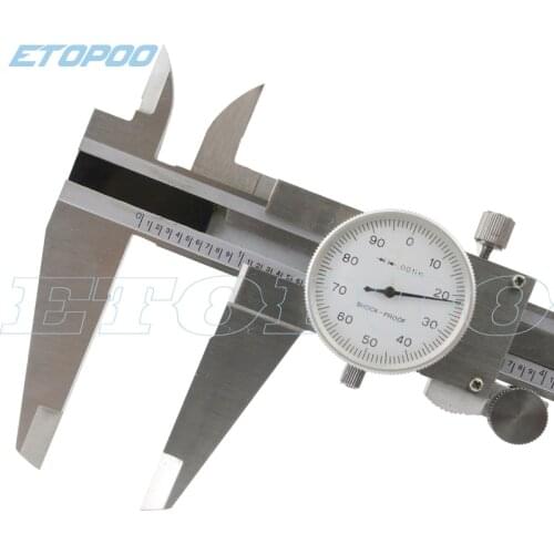 0-300 mm 0.02 mm Metric Gauge Measuring Tool Dial vernier caliper Shock-proof 0.001" 12inch Dial Caliper micrometer measure tool