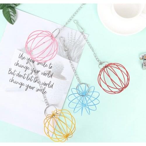 Stainless Steel Hamster Grass Ball Rack Feeder For Hamster Guinea Pig Pet Toys