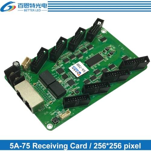 5A-75 Full Color LED Display Receiving Card Support Gigabit NIC, Sending card