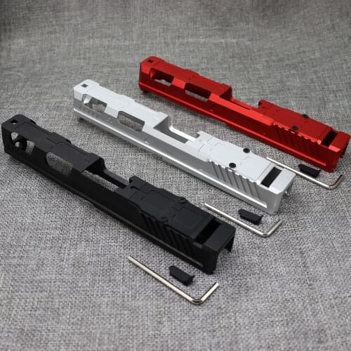 Sliding frame P1 Kublai sliding sleeve CNC aviation aluminum 7075 military version competitive hollow lightweight toy access