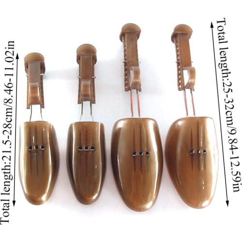 1 Pair Men Women Adjustable Plastic Shoe Stretcher Boot Support New Shoe Tree Prevent The Crease Wrinkle Deformat Shoe Expander