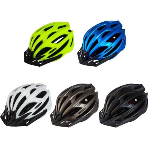 Cycling Helmets With Light Integrated Bicycle Helmet 21 Holes Breathable Mountain Road Bike Helmets For Cycling Bike Accessories