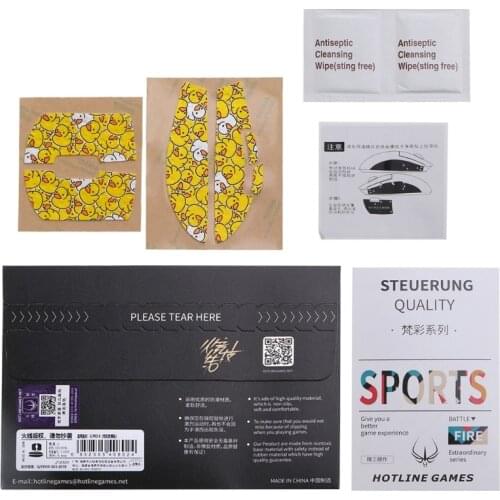 Hotline Games for logitech G Pro X Mouse Stickers Sweat Resistant Anti-slip Pad