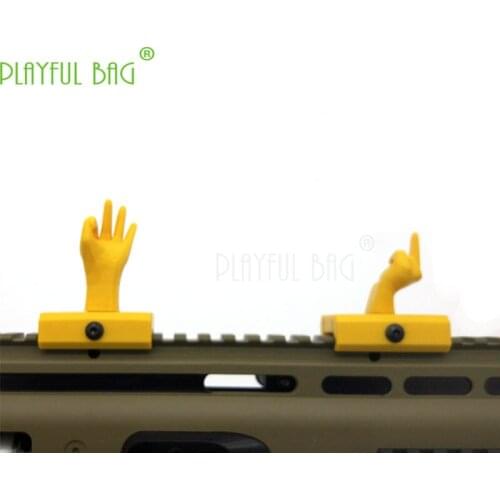 Outdoor CS interesting gesture Sight water Bullet Gun Modified Component Jinming 8M4 Lehui Rail General Adult Toy QJ55