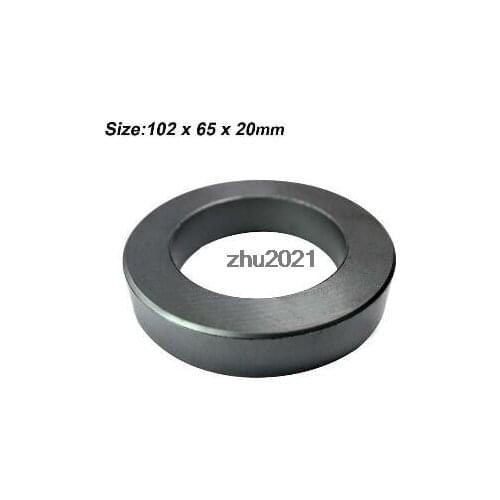 OD=102mm/4'' ID=65mm/2.6'' T=20mm/0.8'' large power transformer ferrite core isolator ferrite ring RF choke MnZn PC40 ,1pcs/lot