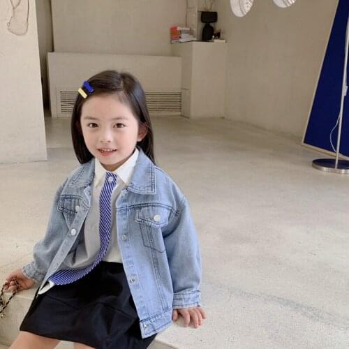 Джинсовые куртки для девочек YURUNXIANG China At AliExpress