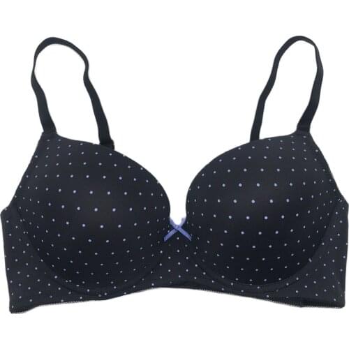 Women Big Size Bra For Big Breasted Ladies Fat Blue Thin Unpadded Blue Underwire Adjusted Strap Fashion Ladies Bra Wholesale New