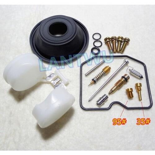 1 set $ 12.5) 1988- 97 year KPS EL250 Eliminator ZL250LX Keihin carburetor repair kit Configure vacuum diaphragm and float